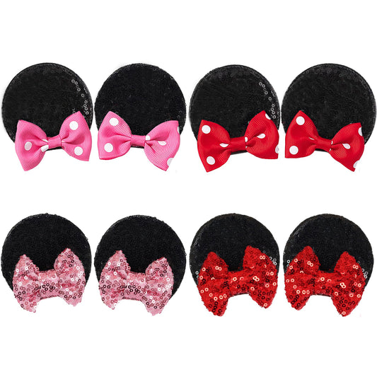 CellElection mouse ears clip with sequins, a stylish party accessory for kids.