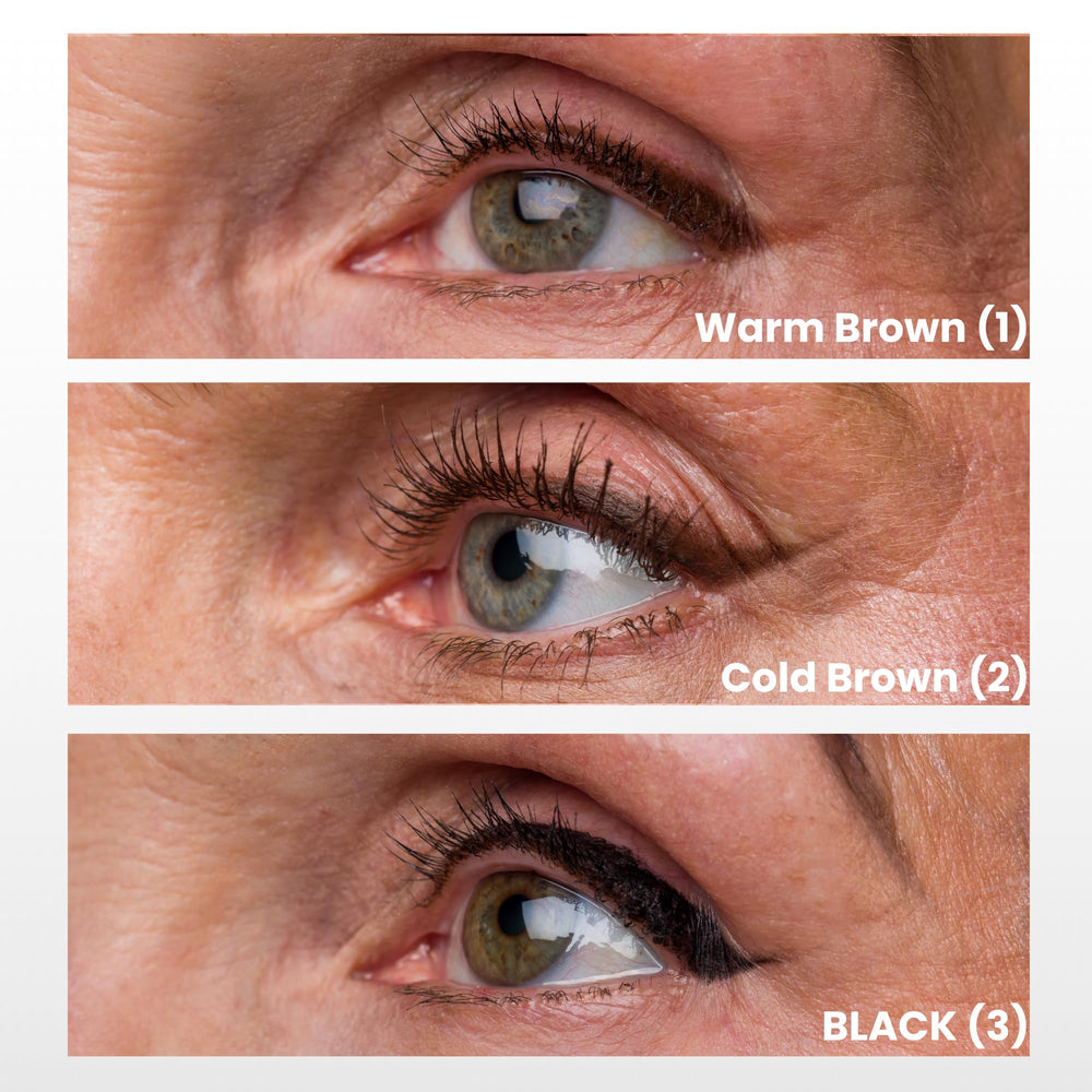 CELLMETICS Beauty long-wear cream eyeliner applying on the eyelid with smooth glide.