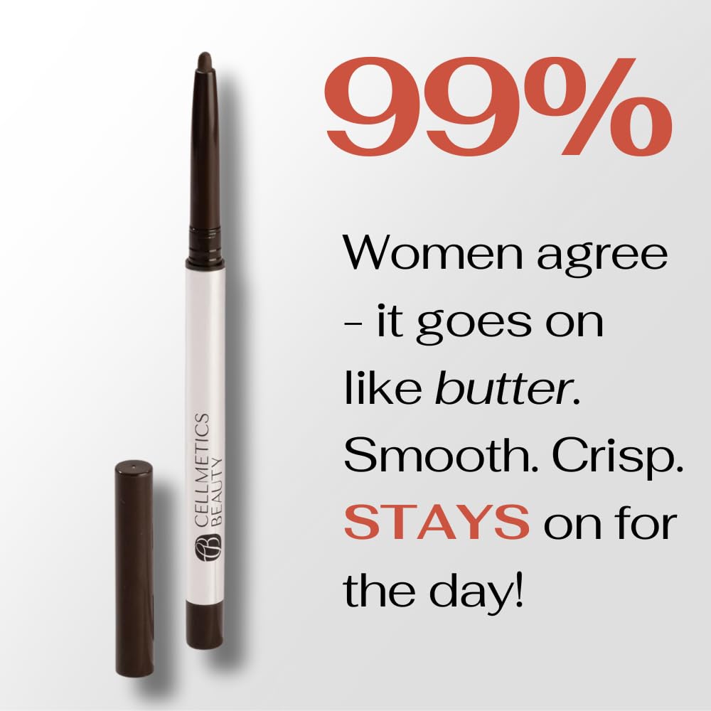 CELLMETICS Beauty long-wear cream eyeliner retractable pencil for precise definition.