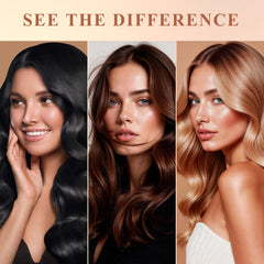 Silky finish after applying Celuriane Batana Oil to hair.