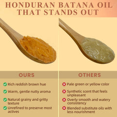 Close-up of Celuriane Batana Oil texture showing deep penetration.