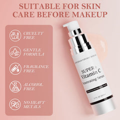 Cemsazorl Vitamin C Serum being applied to skin for a smooth, refreshed look.