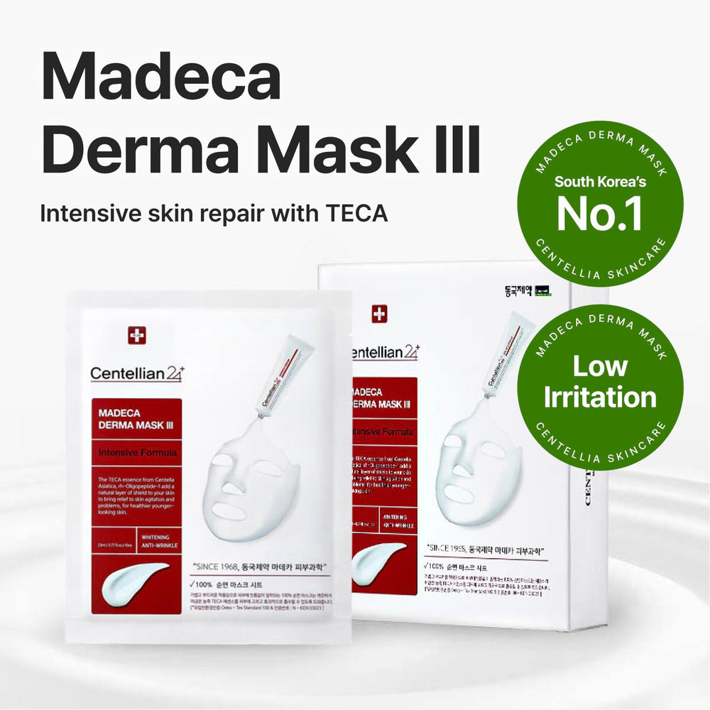 CENTELLIAN 24 Bundle with cream and masks, ideal AM PM skincare routine