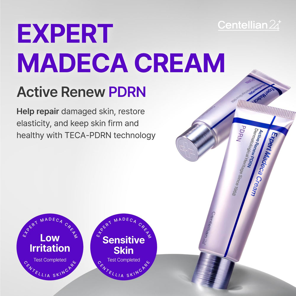 Centellian 24 Madeca Cream closeup texture highlights silky, non-greasy finish