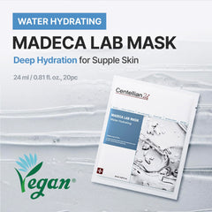Centellian 24 Madeca Mask sachet and foil, convenient for travel and on-the-go hydration.