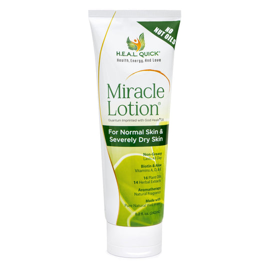 Century Systems H.E.A.L. QUICK Lotion bottle front showing ultra-moisturizing formula for dry skin.