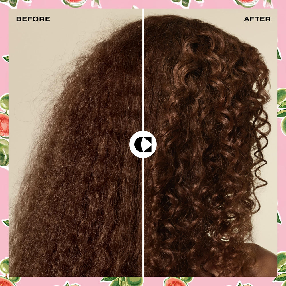 Ceremonia Guava Rescue Spray hydrating formula leaves hair silky