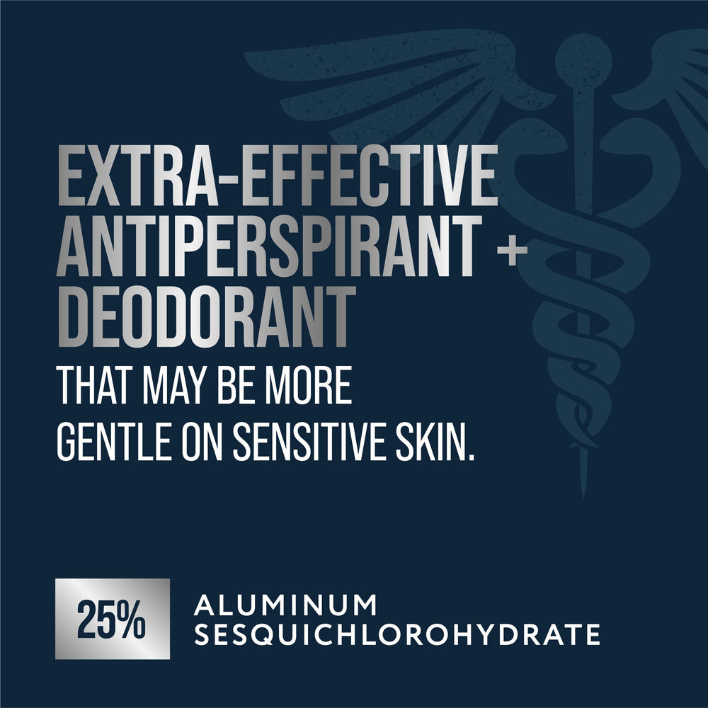 Underarm is dry before applying Certain Dri.