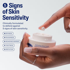 Cetaphil Deep Hydration fragrance-free formula is ideal for sensitive skin.