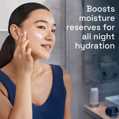 Cetaphil product with hyaluronic acid for lasting overnight moisture