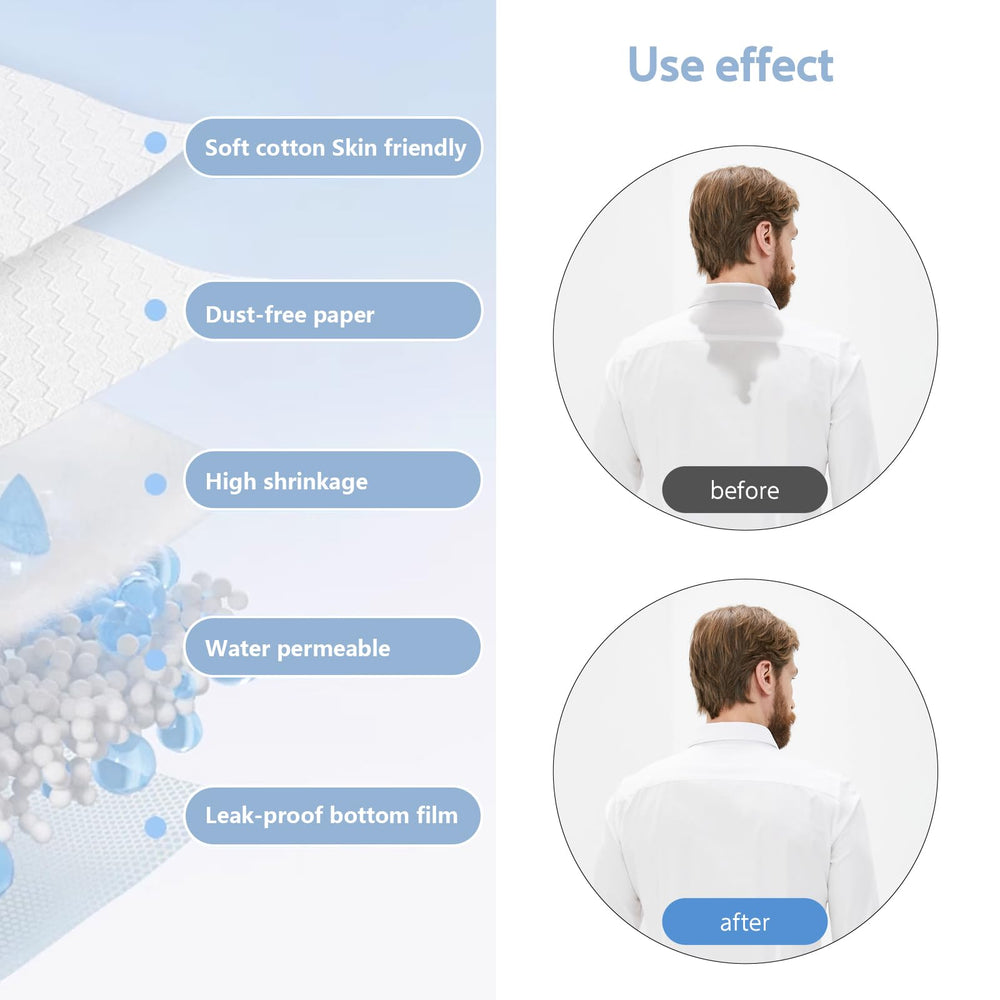 CFGROW neck liner with strong self-adhesive stays in place all day.