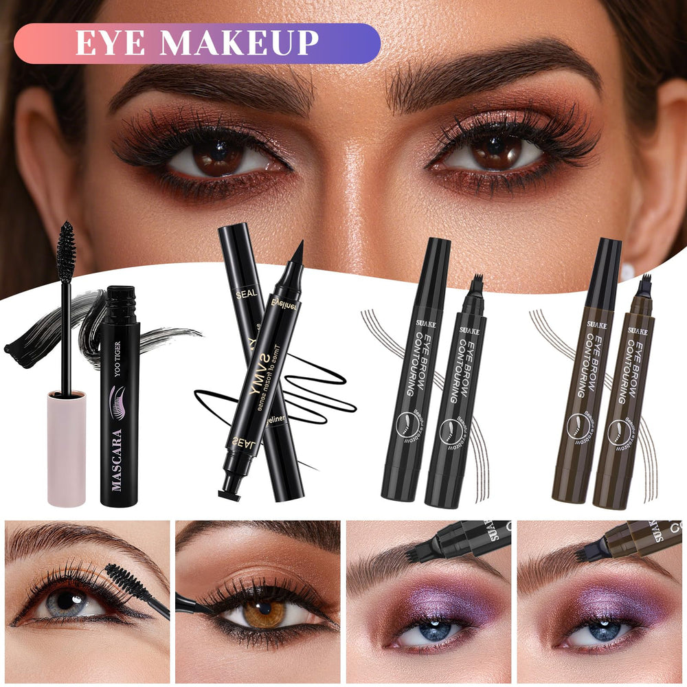 CHAFFUL eyeshadow palette swatches illustrating versatile color stories