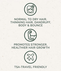 Chagrin Valley hair vitality shot suggesting shine and strength