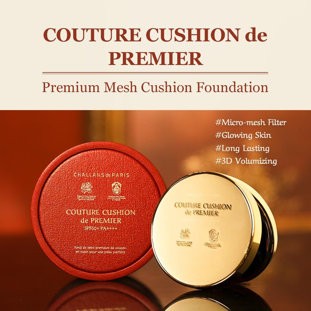 CHALLANS de PARIS Premier Cream Foundation texture close-up for lightweight coverage