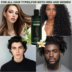 Chambelza Rosemary Shampoo emphasizes scalp nourishment and oil balance.