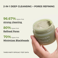 CHANDO HIMALAYA Green Tea Powder close-up highlighting antioxidants