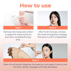 CHANDO HIMALAYA mask applied on the face during routine for cooling comfort.