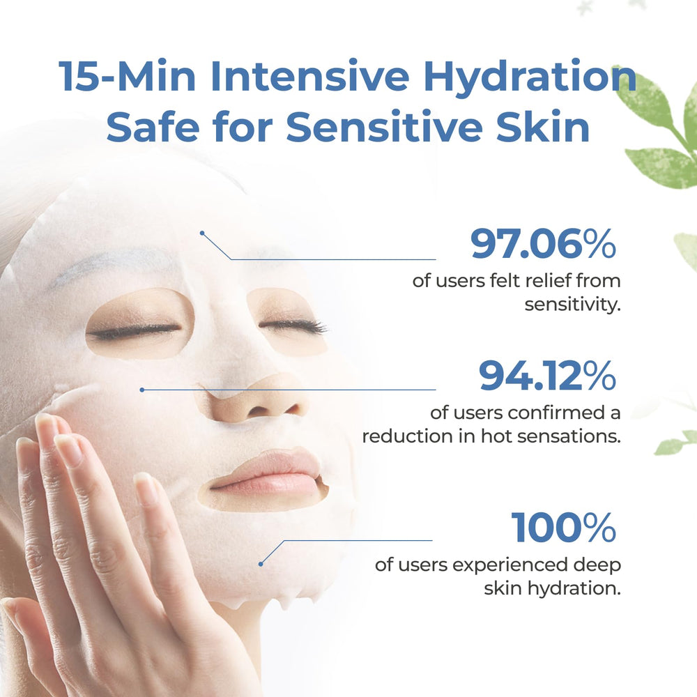 CHANDO HIMALAYA Snow Saussurea Mask fragrance-free formula suits sensitive skin
