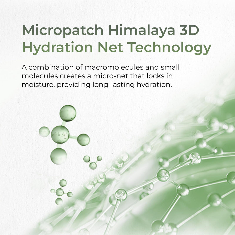 CHANDO HIMALAYA Thamnolia mask fiber sheet close-up highlights lightweight natural fabric that fits evenly.