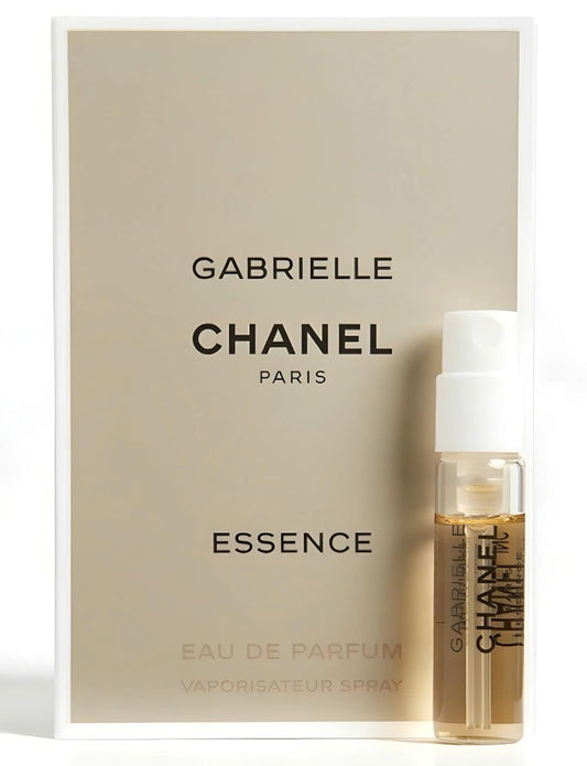 CHANEL Gabrielle Essence sample bottle, ideal for on-the-go fragrance testing