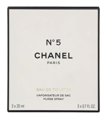 Chanel No. 5 box set packaging highlights a classic fragrance gift-ready presentation.