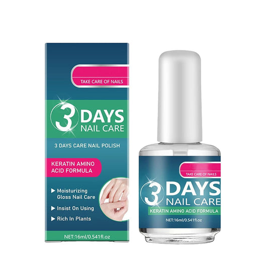 CHAOGKM 3 Days Nail Care bottle front for easy daily use