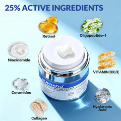 CHAOGOHUI anti aging peptides bottle softens deep wrinkles and smooths texture.
