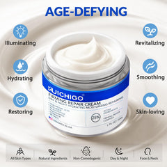 CHAOGOHUI ceramide barrier repair bottle delivers deep hydration for mature skin.