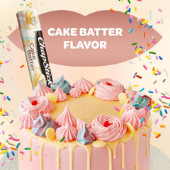 Bulk 12-pack with color-coded caps for organized ChapStick Cake Batter