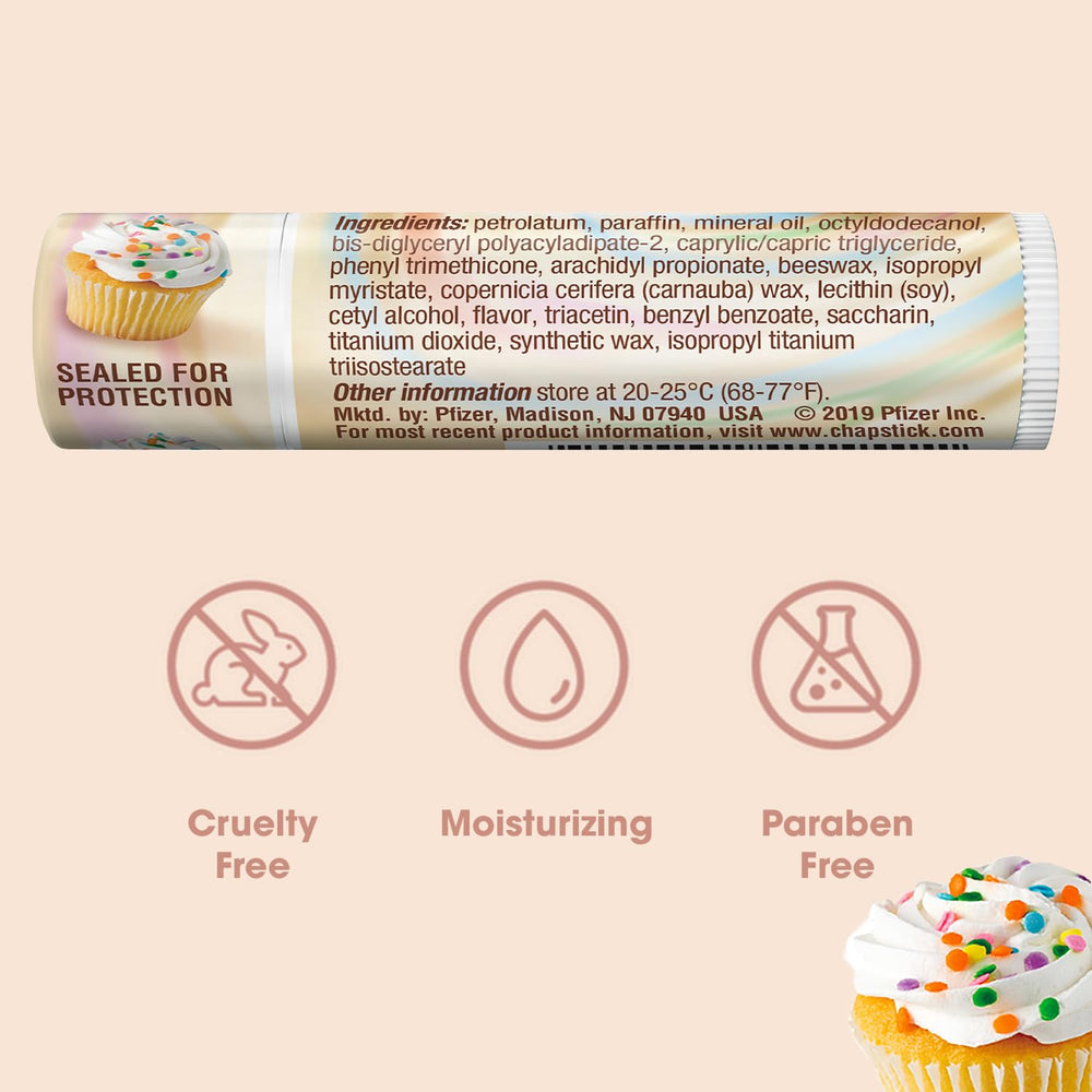 Cruelty-free and paraben-free ChapStick lip care in bulk option