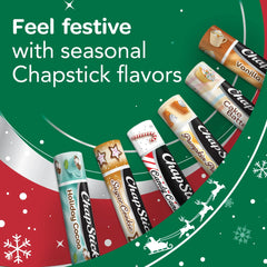 Candy Cane ChapStick display box enables easy stocking stuffer setups.
