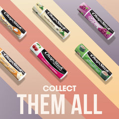 ChapStick Classic Cherry balm delivers a light, non-greasy glide.
