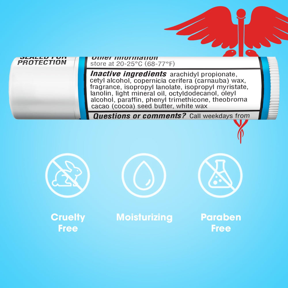 ChapStick Classic easy-glide application on lips in any season.