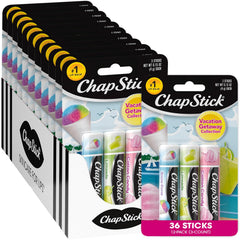 ChapStick Snow Cone pack offering refreshing flavor and daily moisturization
