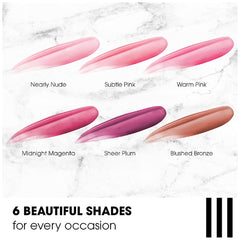 ChapStick Total Hydration lip oil Midnight Magenta provides a bold tint with hydration.