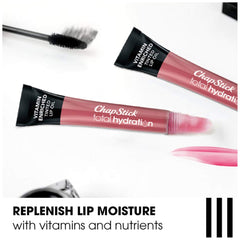 ChapStick Total Hydration lip oil Warm Pink adds soft color and nourishing moisture.