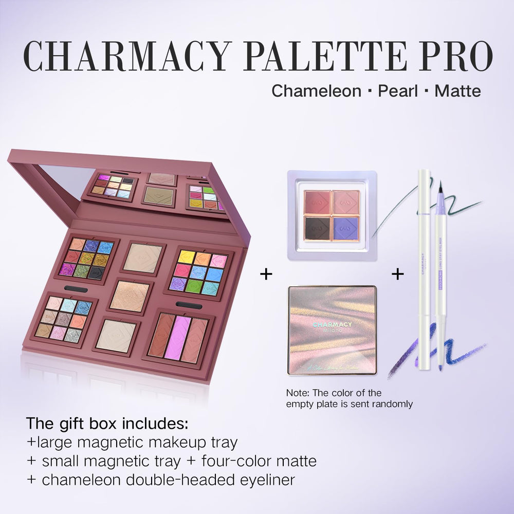 CHARMACY Chameleon gift-ready makeup set with premium components