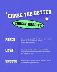 CHASIN' RABBITS daily routine on the sink pairs with sensitive, dry skin care