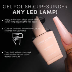 Chaun Legend long-wear polish resists chipping after weeks.