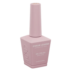 Chaun Legend On Cloud 9 soft pink gel polish bottle close-up for creamy coverage
