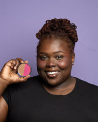 Cheekbone Balance Organic Jojoba Oil hydration detail on skin-friendly formula.