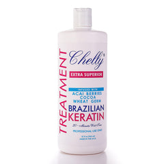 Chelly Superior Keratin bottle ready for professional treatment to boost shine