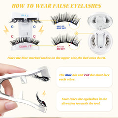 Chensplend natural-look magnetic lashes providing subtle day-long elegance.