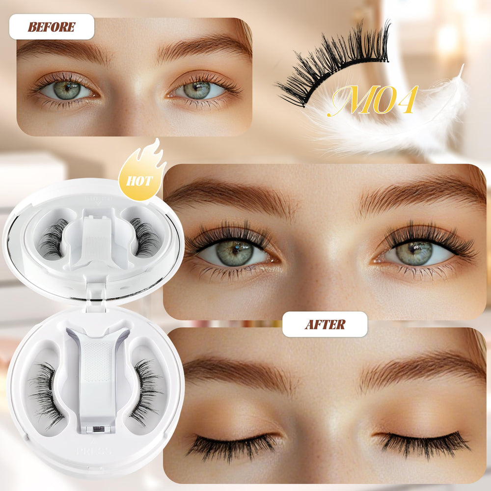 Chensplend no-glue-needed design minimizes skin irritation and simplifies routine.