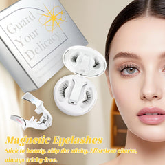 Chensplend premium silver gift box stores lashes and clip securely.
