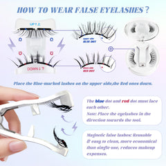 Chensplend Soft Magnet Material flexing along lash line for comfort