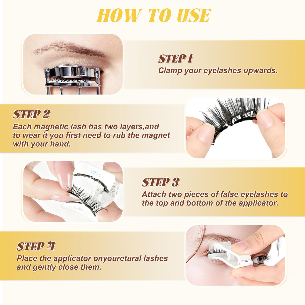 Chensplend lashes remove gently without harsh pulling.
