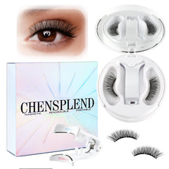 CHENSPLEND Upgrade Magnetic Eyelashes with Applicator for easy daily use