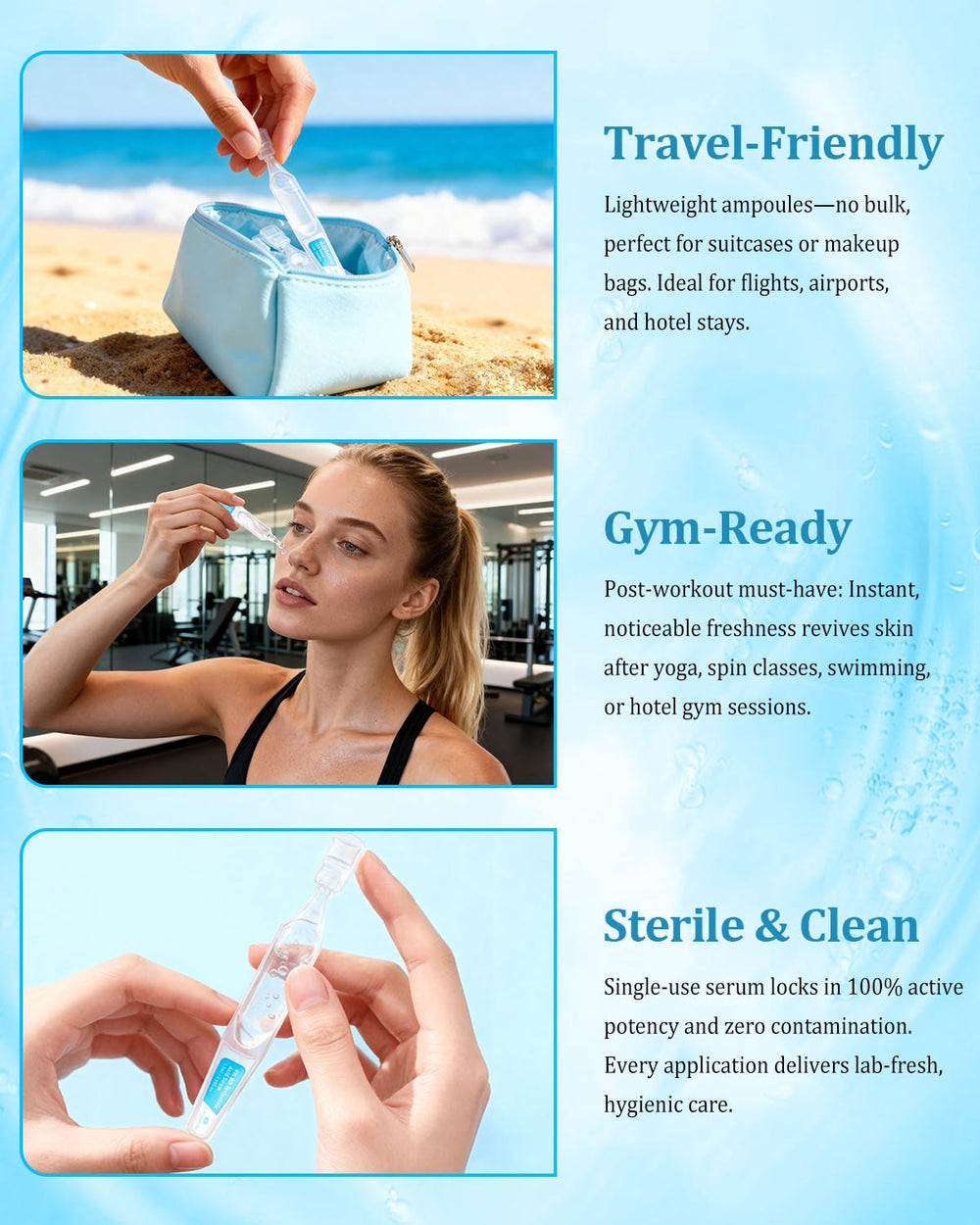 CHEOKINGBA travel-friendly packaging ideal for skincare on the go
