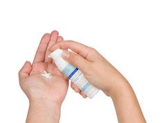 Cheryl Lee MD TrueLipids Hydrate pump bottle communicates hypoallergenic, safe formula for sensitive skin.